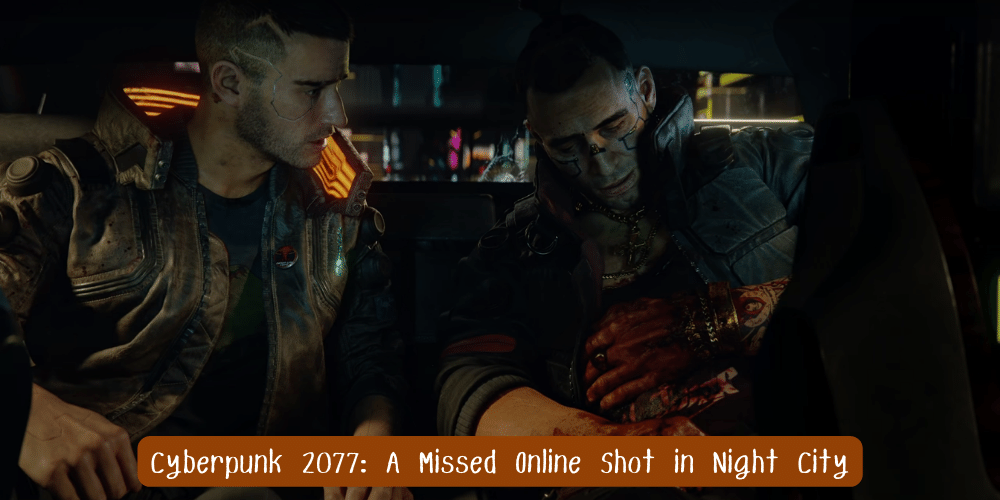 Cyberpunk 2077 Missed Online Shot in Night City